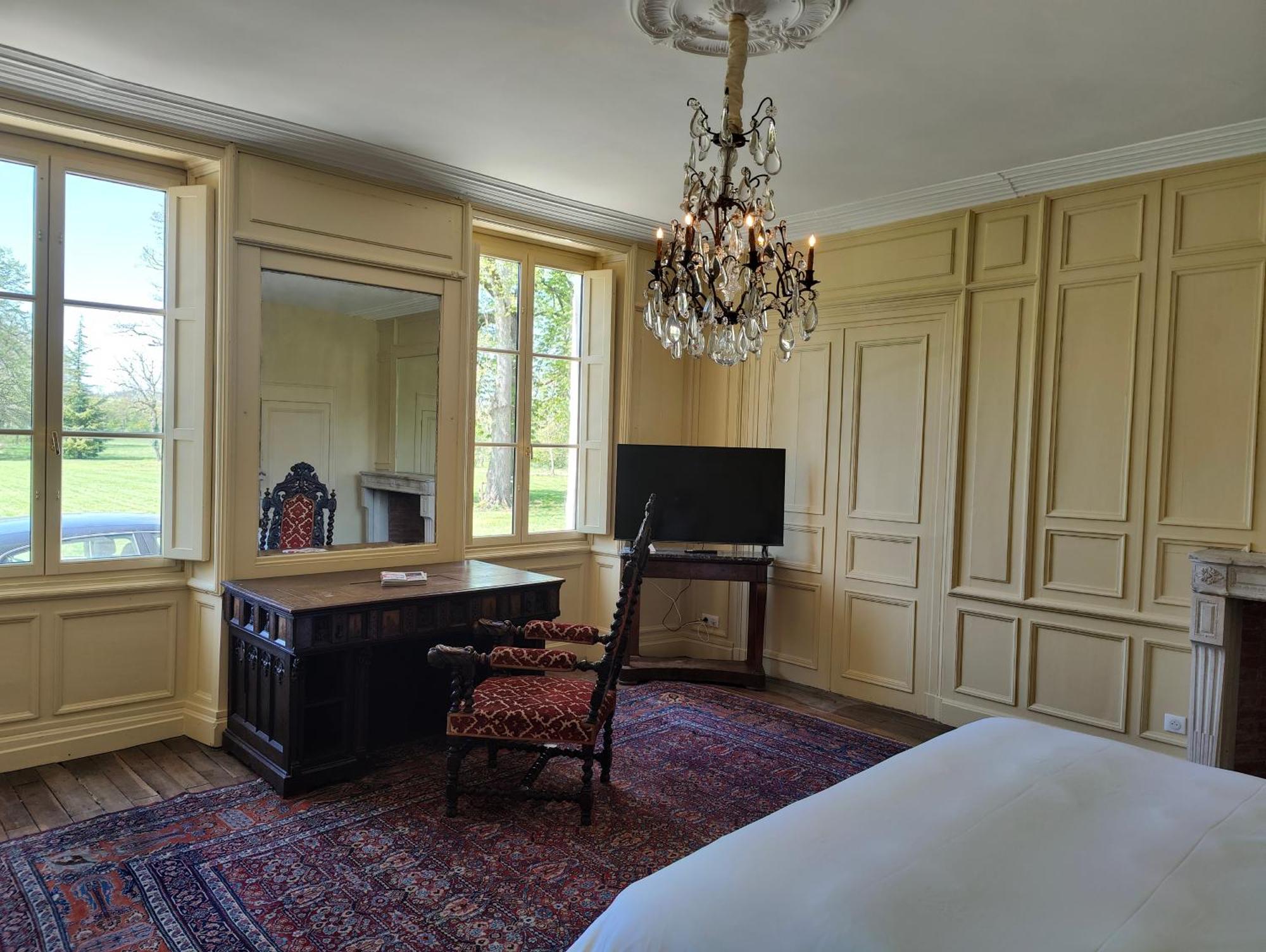 Le Chateau Du Sollier - Charme Calme Et Confort A 5Mn Du Peage Le Subdray Екстер'єр фото