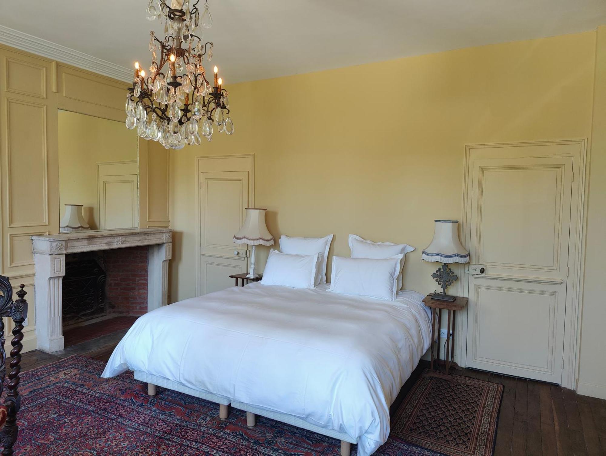 Le Chateau Du Sollier - Charme Calme Et Confort A 5Mn Du Peage Le Subdray Екстер'єр фото