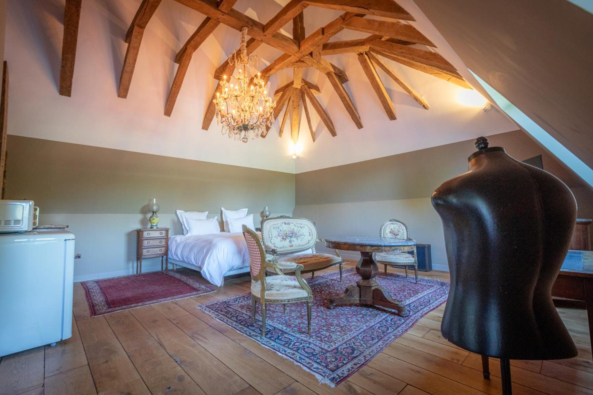 Le Chateau Du Sollier - Charme Calme Et Confort A 5Mn Du Peage Le Subdray Екстер'єр фото