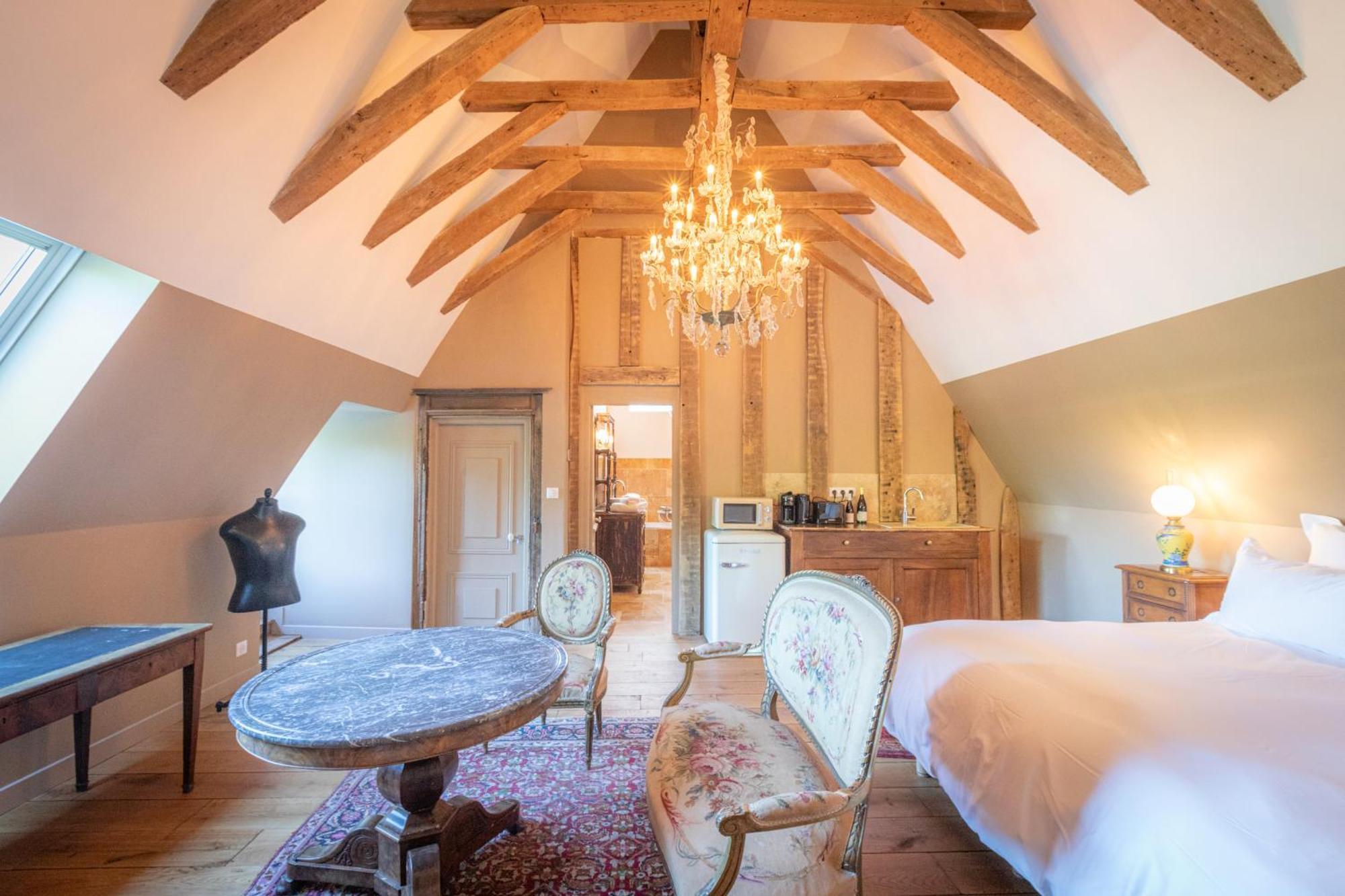 Le Chateau Du Sollier - Charme Calme Et Confort A 5Mn Du Peage Le Subdray Екстер'єр фото